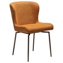 Dan-Form Valgomojo kėdė GLAM oranžinė – sukama