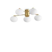Ideal Lux Lubinis šviestuvas HERMES PL5 D60 OTTONE, 316697