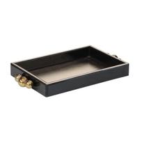 Richmond Interiors Padėklas Liv black/gold