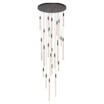 Richmond Interiors Pakabinamas šviestuvas Crosley black/gold