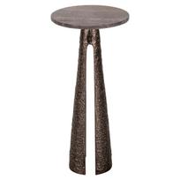 Richmond Interiors Šoninis staliukas ELDORA Bronze Ø30 cm