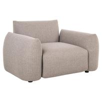 Richmond Interiors Lauko lounge fotelis DAWSON Greige Alpine