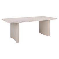 Richmond Interiors Lauko valgomojo stalas SENZA Light Beige 220 cm
