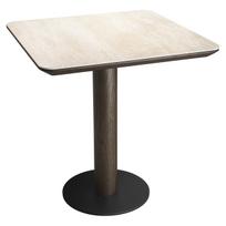 Richmond Interiors Valgomojo stalas RITZ Brown 70×70 cm