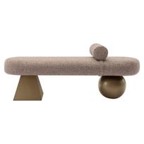 Richmond Interiors Minkštasuolis Alexander Jones brown tweed fire retardant (Geneva)