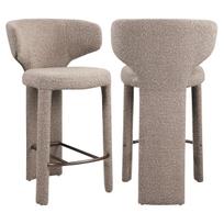 Richmond Interiors Pusbario kėdė Viola mocca