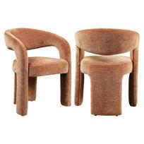 Richmond Interiors Valgomojo kėdė Soho Be Straight Mocha Mousse – moderni minkšta kėdė