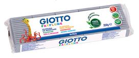 Plastilinas Fila Giotto Patplume, 350g, pilkos spalvos