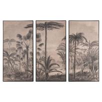 Richmond Interiors Sienų dekoracija Rhapsody ruda (Set of 3)