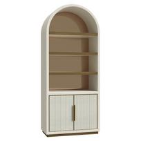 Richmond Interiors Spinta Tivoli with arched top 2-durys 3-shelves