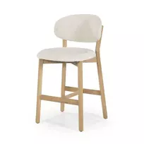 Eleonora Pusbario kėdė  Mikky natural - beige Moon 96256