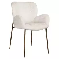 Richmond Interiors Valgomojo kėdė | Krėslas Amber cream