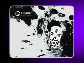 Podkładka Lorgar Full print white and black design, bottom is black rubber with embossed logo with double side edge stitching | 5291485020569 | 5291485020569