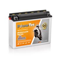 Akumuliatorius PowerTec YB16AL-A2, motociklinis, 16 Ah, 12 V, 175 A, starterinis
