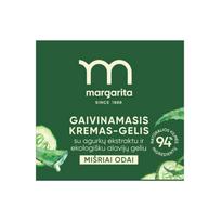 MARGARITA gaivinamasis kremas želė su agurkų ekstraktu ir alavijų žele, 50 ml
