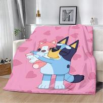 B-Blueys Spausdintos pledai Pikniko pledas Bandit-Chilli Šiltas pledas Minkštas ir patogus pledas Namams Kelionėms Gimtadienio dovana 30x40in pink
