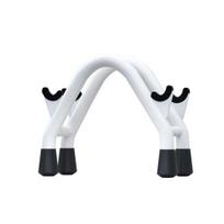 Strong Load-bearing Strengthened Dumbbell Rack Household Fitness Dumbbell Storage Rack Cardio Accessories B white