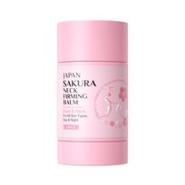 LAIKOU Japan Sakura Neck Balm Hydrating Firming Cream Smoothing Treatment Cream 40g white
