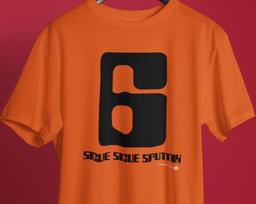 Sigue Sigue Sputnik T-Shirt: Sci-Fi Cyberpunk Style 120 orange