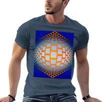Original Paintings By Victor Vasarely 19061997 France Op Art Tshirt Unisex T Shirt Cotton T Shirts Designer Tshirt S black