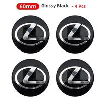 4 vnt. 56mm 60mm 65mm Automobilio rato centrinio dangtelio lipdukai Lexus LS LC RZ IS350 GX460 LX570 RX500h NX300 LM ES300 GS350