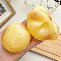 Squishy Potato Squeeze Stress Ball Soft Homemade Vaseline Plasticity No Rebound Fidget Toys Anti Stress Release Hand Relax Toy beige