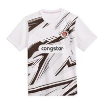 2026 Naujas FC St. Pauli 26-27 Namų ir išvykos marškinėliai, Unisex, Kvėpuojantys, Greitai džiūstantys trumpomis rankovėmis T-shirtai, Šeimos derinimas XXXL