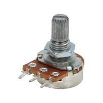 Vieno apsisukimo ašinis potenciometras WH148-1A-2 15V B10K 10kohm tiesinis 20% 0.125W