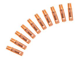 MIG suvirinimo aparato kontaktiniai antgaliai 0.8 mm, 10 vnt.