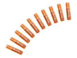 MIG suvirinimo aparato kontaktiniai antgaliai 1.0 mm, 10 vnt.