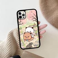 BuBu And DuDu Phone Case For IPhone 17 Pro 16 Plus 16 Pro Max 15 14 13 12 11 PC+TPU Back Cover iPhone 16 pro beige