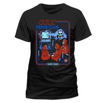 Steven Rhodes _Cult Movie Club_ Black Unisex T-Shirt XXXXXL juoda