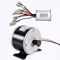 250W 24V 2750 RPM Rankena Elektrinis Variklis DC Elektrinis Variklis Šepetėlinis E Dviratis, Motoroleris, Go-Kart MY1016 Valdiklis Variklis Controller+motor gray