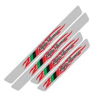 Automobilio durų slenksčio lipdukai Alfa Romeo Giulia Brera 155 156 159 GT Mito Giulietta 147 Stelvio Tonale Logotipo Decoration HG7