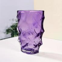 1 vnt stiklinės vazos ornamentas Vintage Premium Sense gėlių vaza Džiovintų gėlių dekoras Gėlių vaza pavasario vasaros namų dekoras