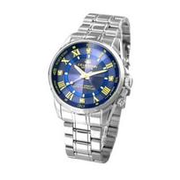 J.HARRISON John Harrison Voice Solar Radio-Controlled Watch Navy gray