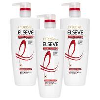 L'Oréal Paris Elvive Total Repair 5 Instant Miracle Damage Care Hair Pack 700ml 3 pcs white