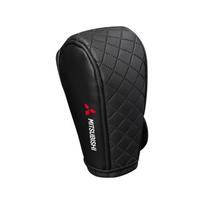 Automobilio pavarų perjungimo svirties dangtelis PU odos pavarų svirties dangtelis Pavarų dėžės shifter rankenėlės emblemos Mitsubishi ralliart Lancer 9 10 ASX Outlander juoda