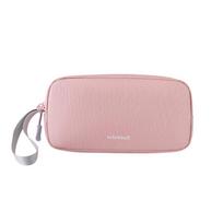 Travel Organizer Bag Power Bank Pouch Electronics Gadgets Accessorie Case For Usb Cable Cords,Hard Drives Storage Bag rožinė