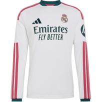 Adidas Real Madrid Soccer Jerseys Men's White/Pink/Green Moderate Straight Fit KC3952 S white
