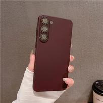 Samsung Galaxy S24 S23 S22 Plus Ultra pilnai dengiantis patvarus pirštų atspaudams atsparus kietas PC dėklas su objektyvo plėvele, apsauga nuo kritimo, galinis dangtelis S24