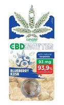 Euphoria CBD Shatter Blueberry Kush, 93–465 mg CBD