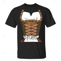 Oktoberfest Beer T-shirt Women 3D Printing Graphic Short Sleeve O-neck T Shirt Party Casual Fashion Funny Tee Top Summer 3XL brown