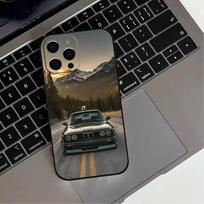 E30-M3 Automobilio Telefono Dėklas iPhone 17,16,15,14,13,12,11 Plus,Pro Max,XS,Minkšto Silikono Juodas Dangtelis iPhone16
