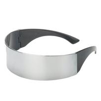 KAMMPT Cyberpunk Sun Glasses Design UV400 Shades for Gentlemen Women Colorful Stylish Goggles Punk Style Festival Eyeglasses As picture white