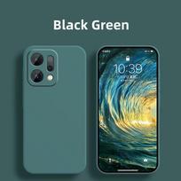 For OPPO Find X9 Pro Case For OPPO Find X9 Pro Cover Funda Coque Original Liquid Silicone Soft TPU Phone Bumper OPPO Find X9 Pro OPPO Find X9 black