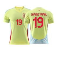 Ispanijos išvykos futbolo marškinėliai vyrams moterims trumpomis rankovėmis futbolo marškinėliai Morata 7 Yamal 19 Sportinė apranga L