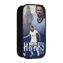 Kanes Number 9 Pencil Case Creative  Football Pen Holder Pencil Bags for Student Large Storage School Supplies Gift Pencilcases 21x10.5x5cm gray