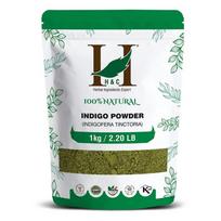H&C 100% Natural and Pure Henna Powder Rossonia In-A-Miss 227g 12LB Hair Blue white