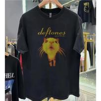 Deftones 2026 Europe UK Tour Snake Graphic T-Shirt Band Tee 110 black